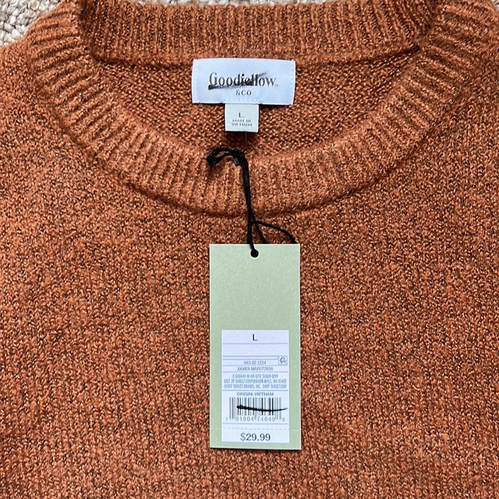 Goodfellow & co pullover crewneck sweater - Picture 2 of 3